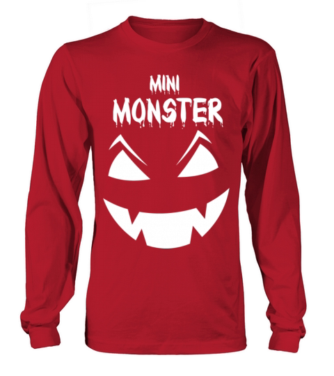 Halloween Monster Long sleeved Unisex