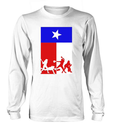SOFTBALL TEXAS Long sleeved Unisex