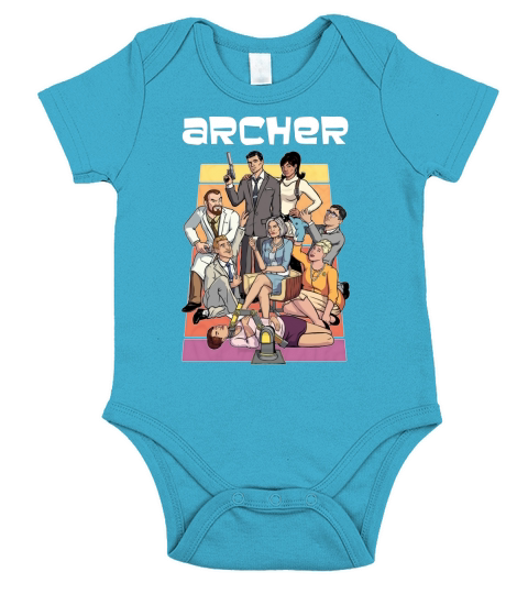 Archer Short Sleeve Baby One-Piece