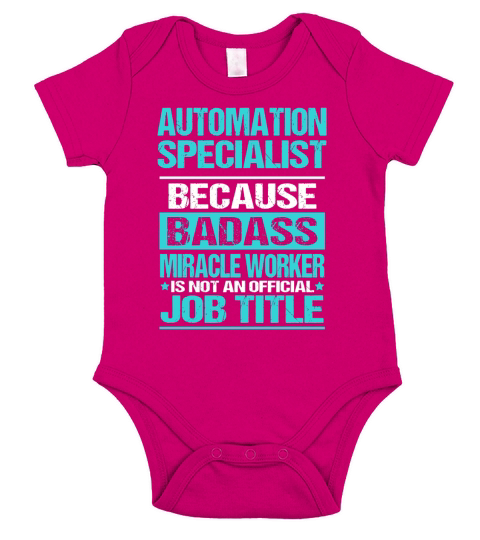 AUTOMATION SPECIALIST Short Sleeve Baby One-Piece