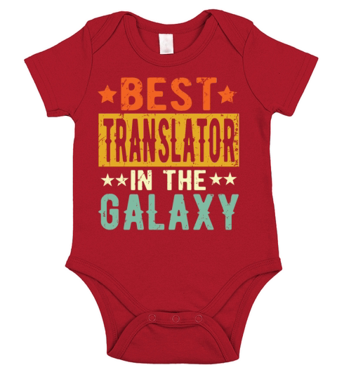Best Translator Ever Translator Gift Short Sleeve Baby One-Piece