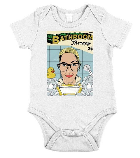 Emily Bett Rickards Badezimmertherapie Short Sleeve Baby One-Piece