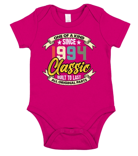 Funny Birthday Born in 1994 Limited Edition Short Sleeve Baby One-Piece
