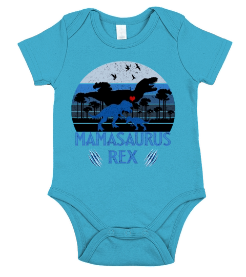 Funny Mamasaurus Dinosaur Rex Dinosaur Vintage 2020 - Coffee Mug (colored) Short Sleeve Baby One-Piece