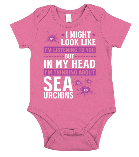 It Might Look Like Im Listening To You - Sea Short Sleeve Baby One-Piece