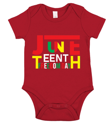 Juneteenth Black History Day Pride Gift Short Sleeve Baby One-Piece