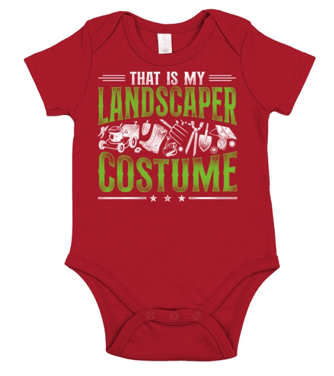Landscaper Landscaping Landscape Short Sleeve Baby One-Piece
