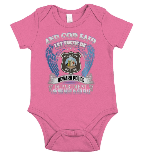 Newark police department Short Sleeve Baby One-Piece