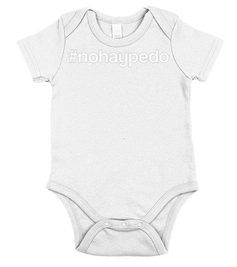 no hay pedo Short Sleeve Baby One-Piece