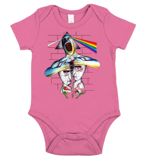 PINK FLOYD Short Sleeve Baby One-Piece