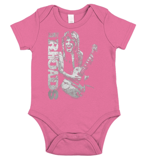 Randy Rhoads T-Shirt Short Sleeve Baby One-Piece