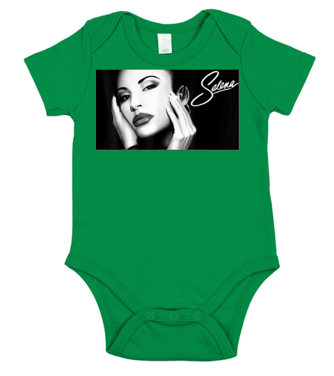 Selena big fan la reina Short Sleeve Baby One-Piece