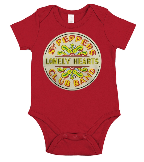 Sgt. Peppers T-Shirt Short Sleeve Baby One-Piece