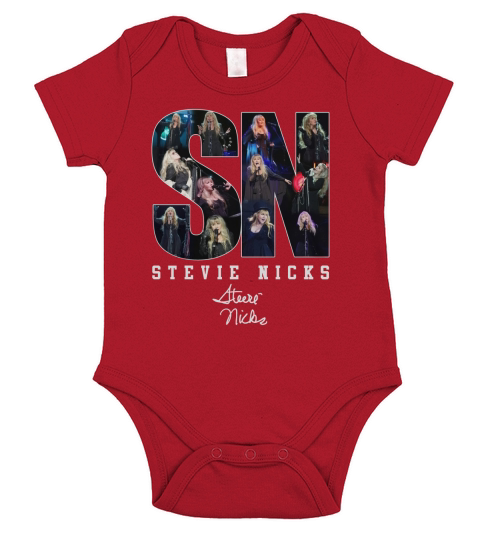 STEVIE NICKS Short Sleeve Baby One-Piece