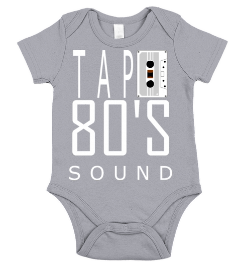 Tape cassette music 80 Short Sleeve Baby One-Piece