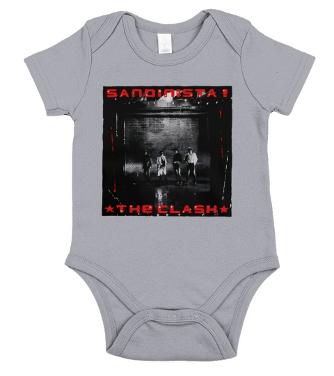 The Clash - Sandinista Short Sleeve Baby One-Piece