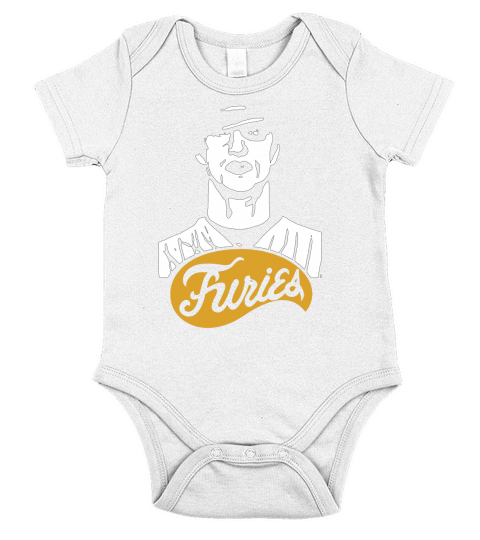 The Warriors Baseball Furies Hoodies shirt Short Sleeve Baby One-Piece