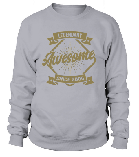 18th Birthday Gifts Vintage 2005 Awesome Sayings Sweatshirt Unisex