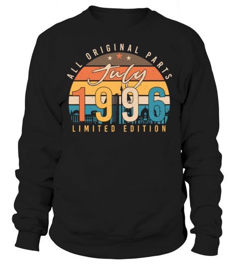 1996 July Vintage Sweatshirt Unisex