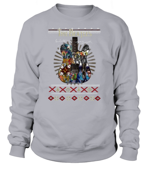 Guitar The Beatles signature ugly Christmas Sweatshirt Unisex