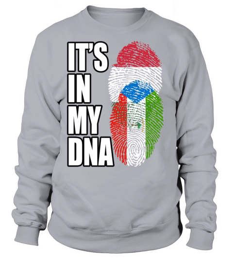 Hungarian And Equatorial Guinean Mix Heritage DNA Sweatshirt Unisex