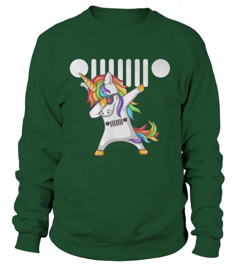 Jeep Unicorn Dabbing Sweatshirt Unisex