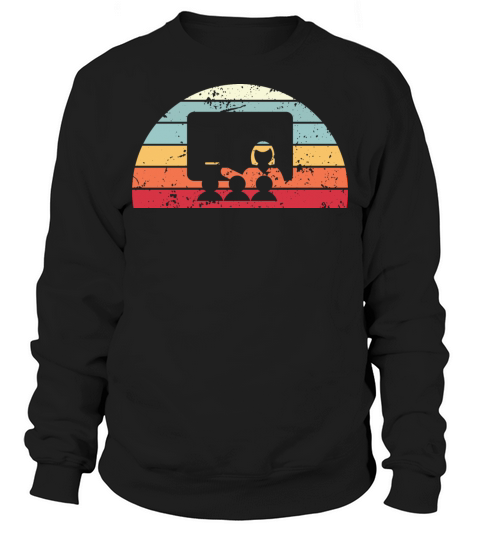Retro Teaching Sunset Vintage Teacher Sunrise Sweatshirt Unisex