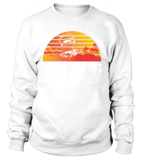 Summer Forest Vintage 1943 Sweatshirt Unisex