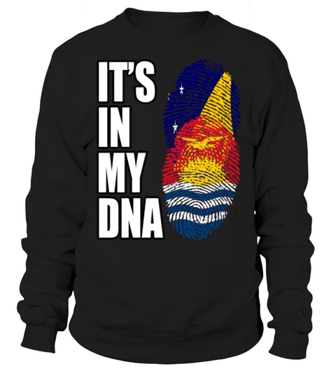 Tokelauan And Kiribati Mix Heritage DNA Flag Sweatshirt Unisex