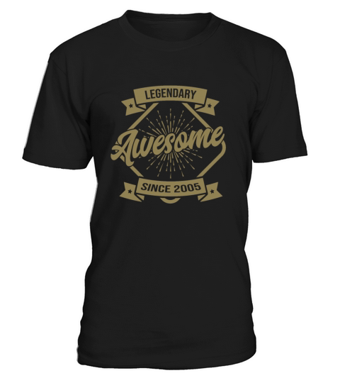 18th Birthday Gifts Vintage 2005 Awesome Sayings T-Shirt Unisex