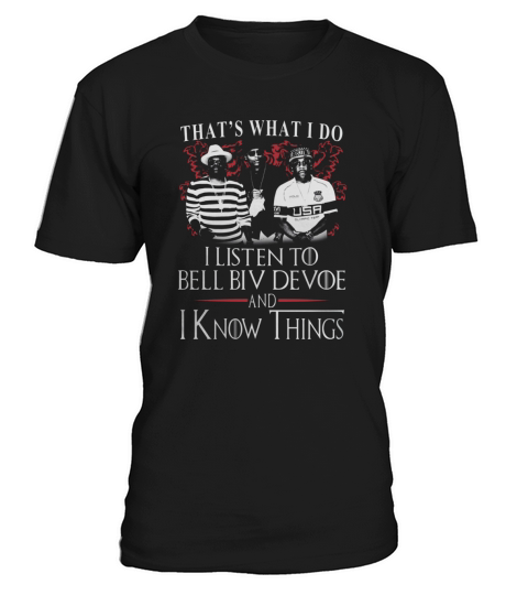 Bell Biv DeVoe I KNOW THINGS T-Shirt Unisex