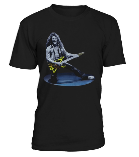 EDDIE VAN HALEN GUITAR NEW RARE T-SHIRT T-Shirt Unisex
