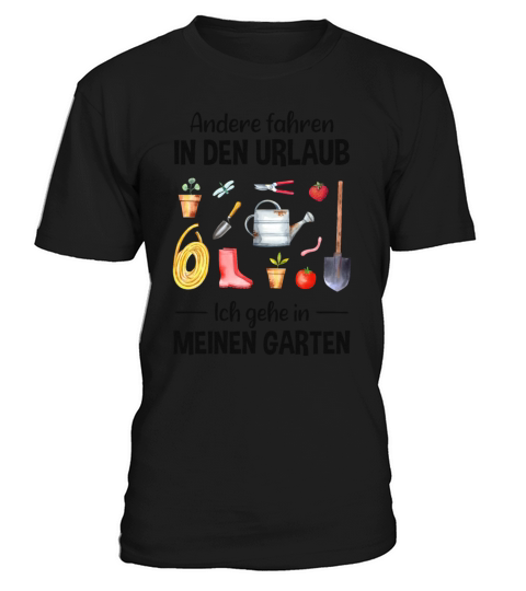 Garden Vacation Funny Quote Gardener Gift Idea T-Shirt Unisex