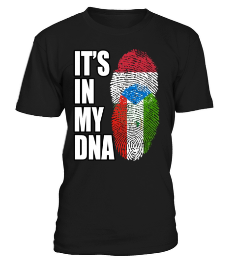 Hungarian And Equatorial Guinean Mix Heritage DNA T-Shirt Unisex