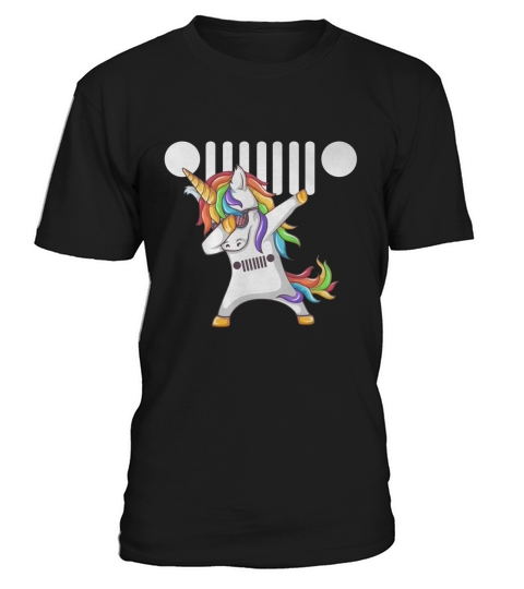 Jeep Unicorn Dabbing T-Shirt Unisex