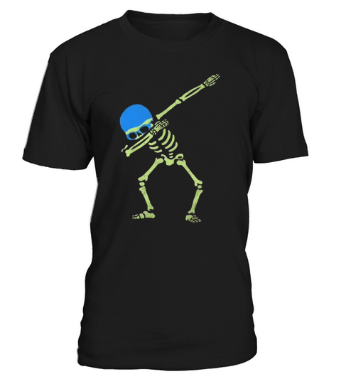 SWIMMING SKELETON DABBING T-Shirt Unisex