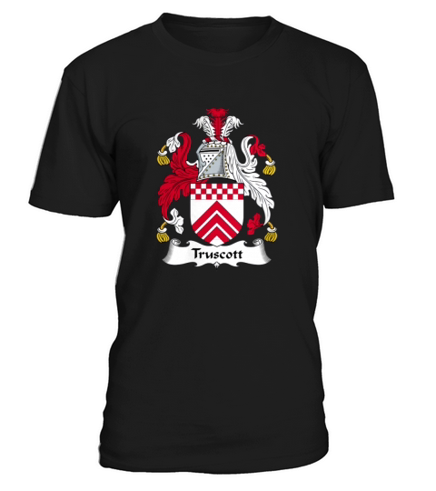 Truscott Family Crest British Family Crests - Coffee Mug (colored) T-Shirt Unisex