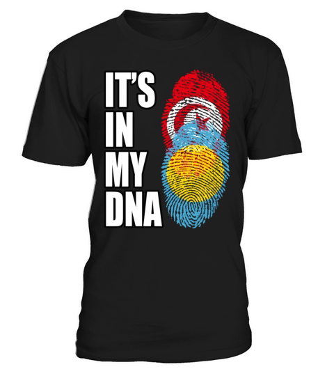Tunisian And Palauan Mix Heritage DNA Flag T-Shirt Unisex