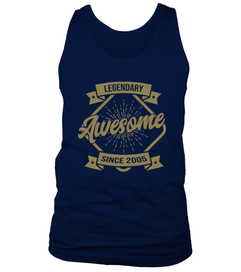18th Birthday Gifts Vintage 2005 Awesome Sayings Tank Top Unisex