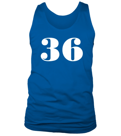36 trinta e seis Tank Top Unisex