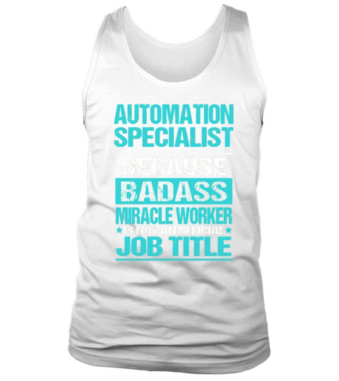 AUTOMATION SPECIALIST Tank Top Unisex