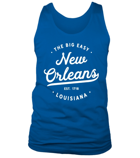 Classic Retro Vintage New Orleans Louisiana Big Easy Tshirt Tank Top Unisex