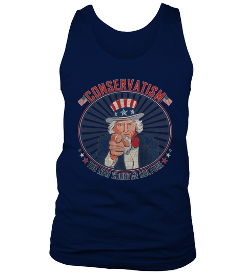 Conservatism The New Counter Culture Shirts Tank Top Unisex