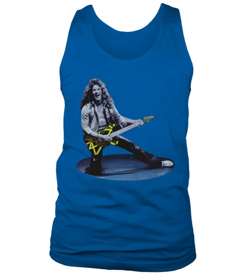 EDDIE VAN HALEN GUITAR NEW RARE T-SHIRT Tank Top Unisex