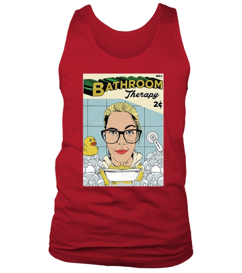 Emily Bett Rickards Badezimmertherapie Tank Top Unisex