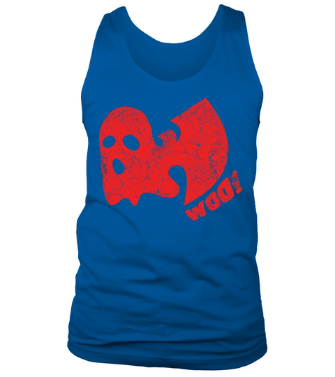 halloween ghost woo wutang red Tank Top Unisex