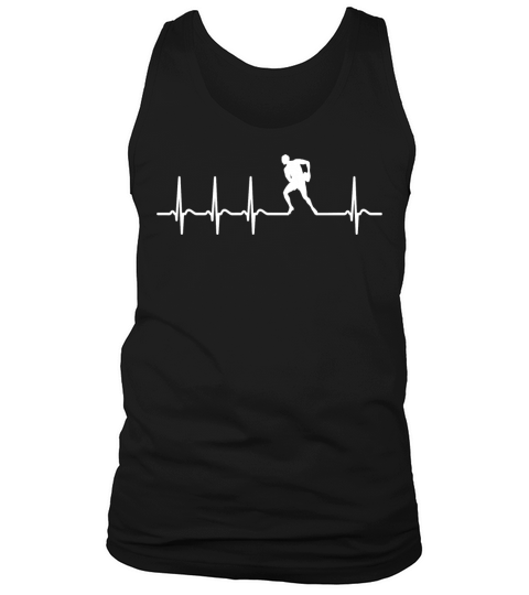 Heart Beating Rugby Player Team Champions Coaches Tank Top Unisex