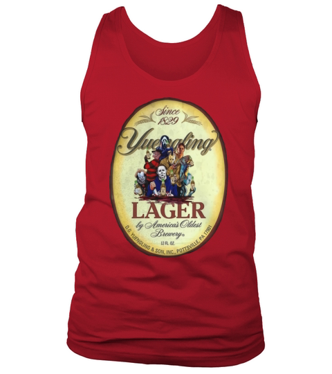 Horror characters Yuengling Lager by America’s Oldest Brewery shirt Tank Top Unisex