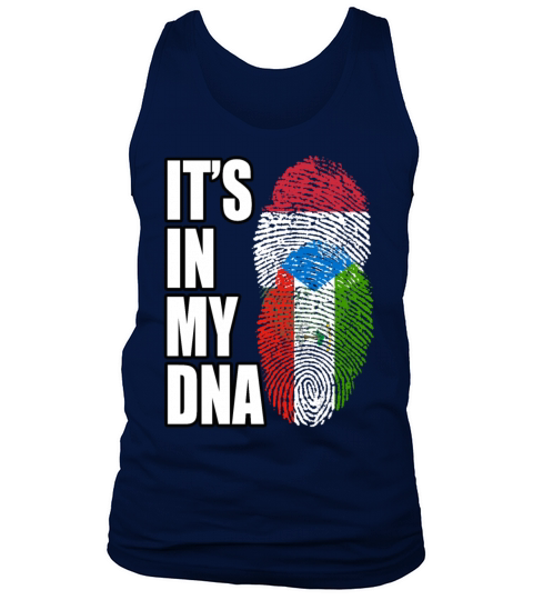 Hungarian And Equatorial Guinean Mix Heritage DNA Tank Top Unisex