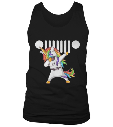 Jeep Unicorn Dabbing Tank Top Unisex